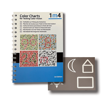 Testtafeln zur Prüfung von Farbenblindheit (Farbsehtest)