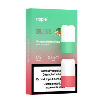 ripple+ BLISS Pods – Wassermelone, Kiwi & Wildminze