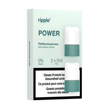 ripple+ POWER Pods – Pfefferminze, Grüne Minze & Gurke