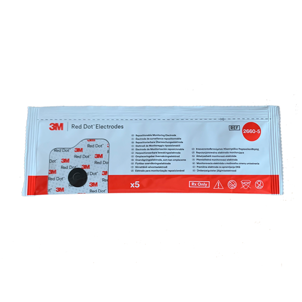 Cardisio Vektorkardiografie Elektroden 3M Red Dot im praktischen 5er Pack Cardisio Vektorkardiografie Elektroden 3M Red Dot im praktischen 5er Pack