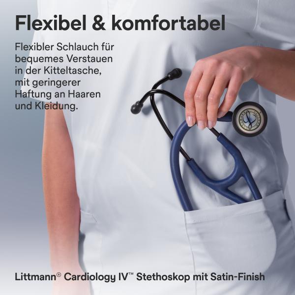 Littmann® Cardiology IV™ Stethoskop mit Satin-Finish